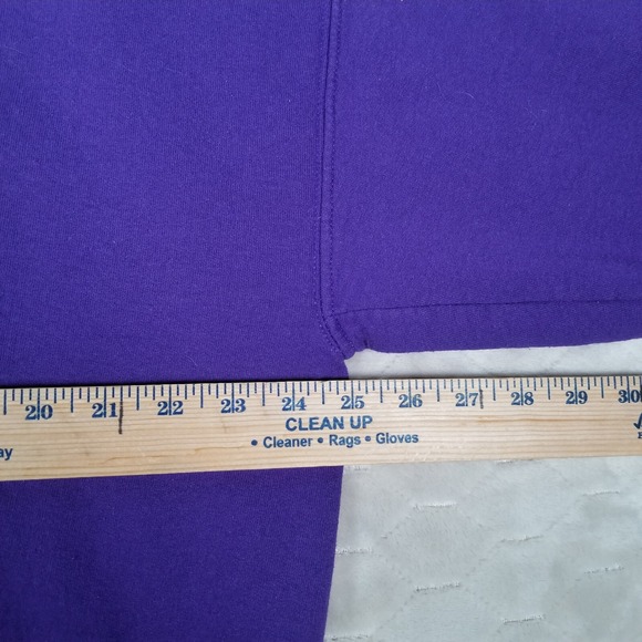 VTG Purple Embroidered Customized Grandma Sweatshirt Cut Tag Sz XL Look - Picture 8 of 11